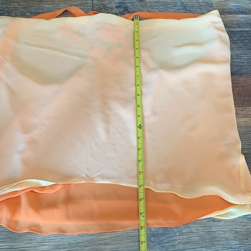 Naked zebra small orange sleeveless blouse box 13 - Picture 5 of 6